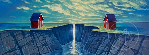 A Small Gap by Newfoundland artist Adam Young