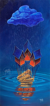 Another Downpour by Newfoundland artist Adam Young