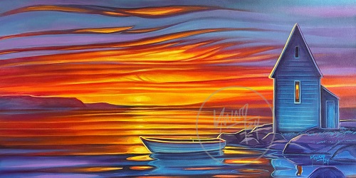 End of the Day by Newfoundland artist Adam Young