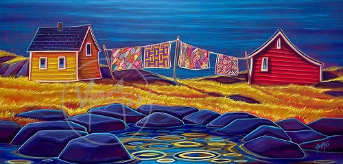 Good Neighbours by Newfoundland artist Adam Young