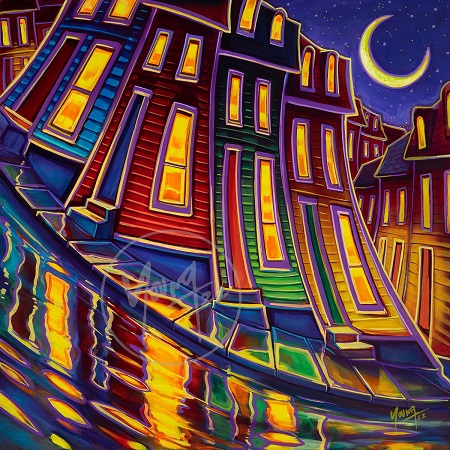 House Party by Newfoundland artist Adam Young