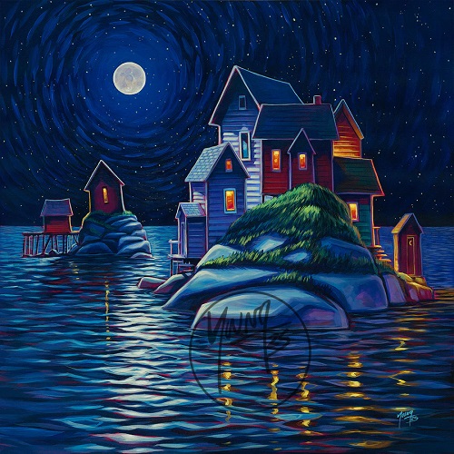 Island Nights by Newfoundland artist Adam Young