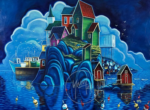 Joe Batts Arm by Newfoundland artist Adam Young
