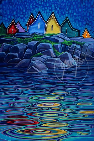 Little Drops of Colour by Newfoundland artist Adam Young