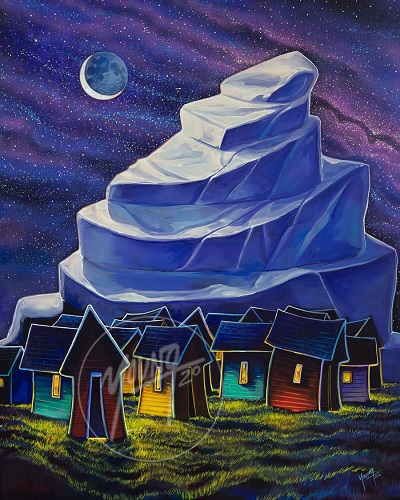 Next to a Giant by Newfoundland artist Adam Young