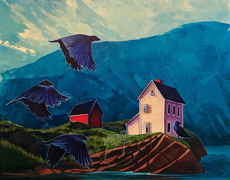 Noisy Dawn by Newfoundland artist Adam Young