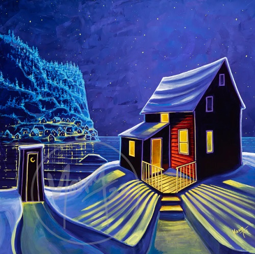Porch Light by Newfoundland artist Adam Young