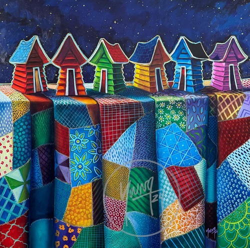 Still Little Sheds by Newfoundland artist Adam Young
