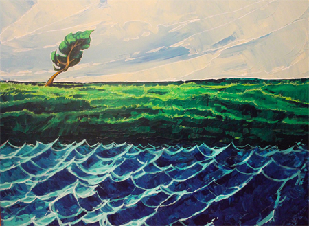 The Big Land by Newfoundland artist Adam Young