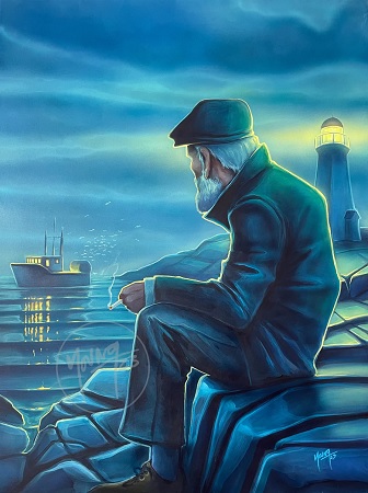 The Skipper by Newfoundland artist Adam Young