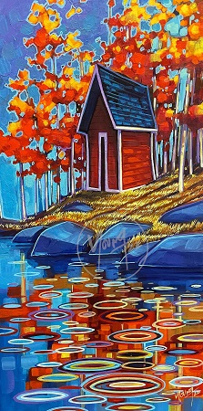 Tucked Away by Newfoundland artist Adam Young