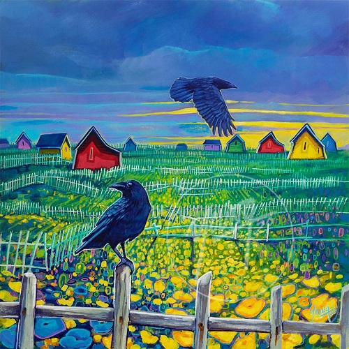 Two Crows by Newfoundland artist Adam Young