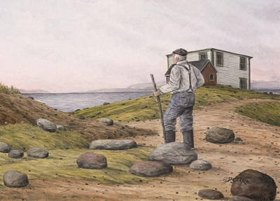 Early Riser by Newfoundland artist Dale Ryan