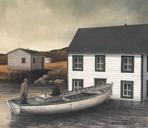 Final Preparation by Newfoundland artist Dale Ryan