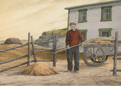 Hay Day by Newfoundland artist Dale Ryan