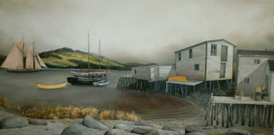 In Grandfather's Day by Newfoundland artist Dale Ryan