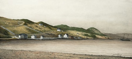 Jerseyside by Newfoundland artist Dale Ryan