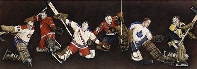 Legends Behind The Mask by Newfoundland artist Dale Ryan