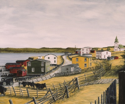 Memories of Old by Newfoundland artist Dale Ryan