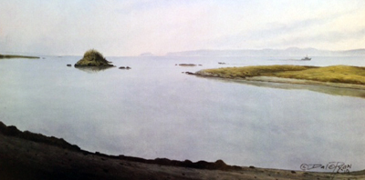 Morning Calm by Newfoundland artist Dale Ryan