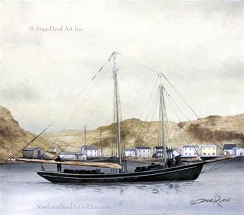 Oderin by Newfoundland artist Dale Ryan