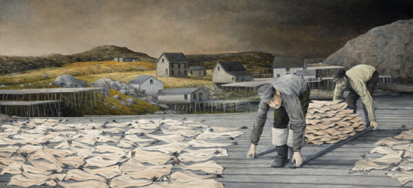Old Quidi Vidi by Newfoundland artist Dale Ryan