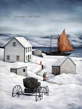 Old Time Christmas by Newfoundland artist Dale Ryan