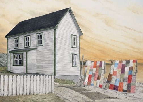 Some Day on Clothes by Newfoundland artist Dale Ryan