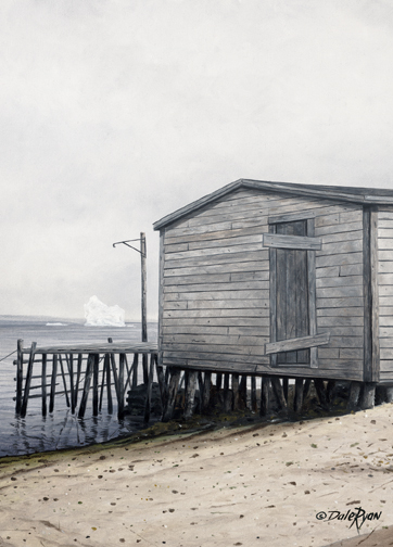 Summer Visitor by Newfoundland artist Dale Ryan