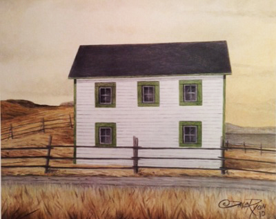The Old House by Newfoundland artist Dale Ryan