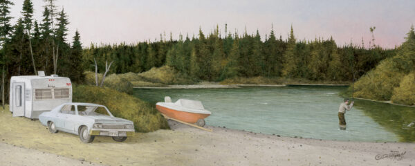 The River by Newfoundland artist Dale Ryan