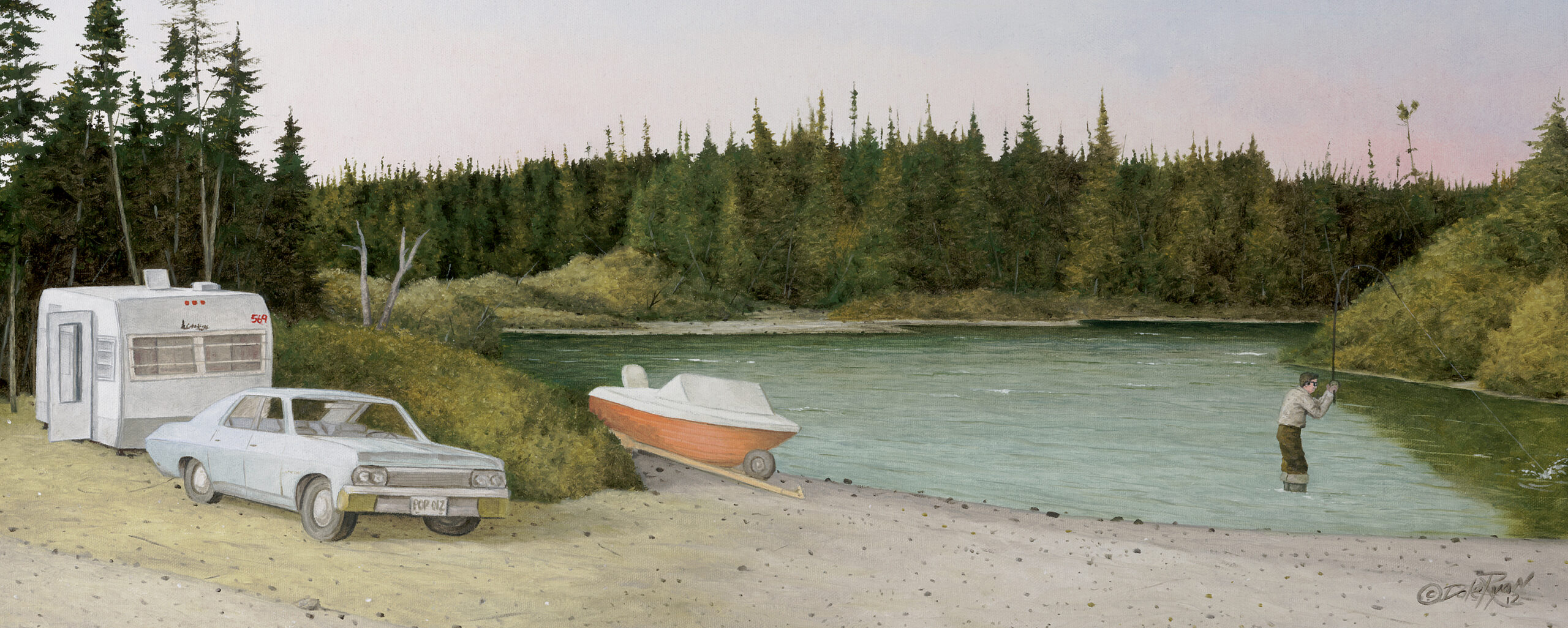The River by Newfoundland artist Dale Ryan