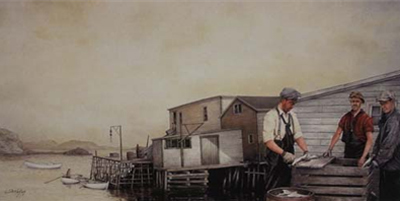 Three Generations by Newfoundland artist Dale Ryan
