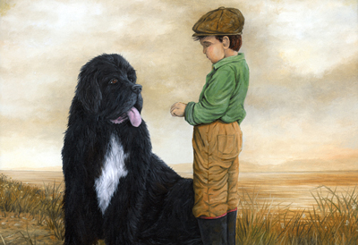 Treat for Jake by Newfoundland artist Dale Ryan