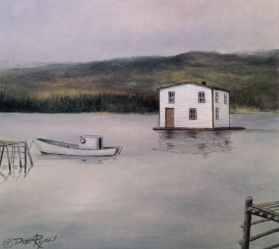 Waiting Patiently by Newfoundland artist Dale Ryan