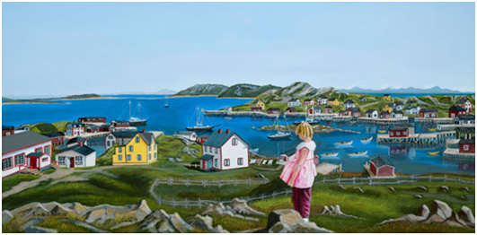 Gone are the Days by Newfoundland artist Linda Reeves