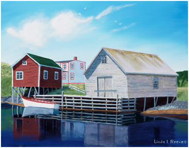 Herring Neck by Newfoundland artist Linda Reeves