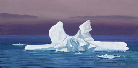 Newfoundland Iceberg by Newfoundland artist Linda Reeves