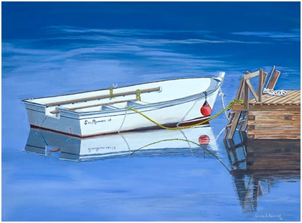 Sea Runner by Newfoundland artist Linda Reeves