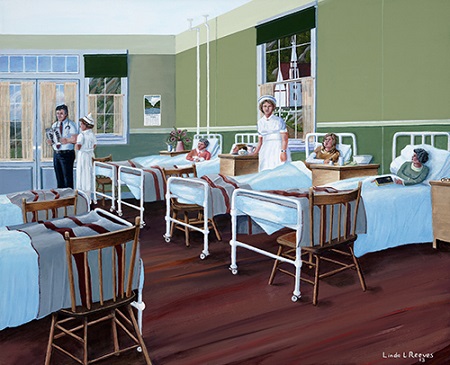 Tender Loving Care by Newfoundland artist Linda Reeves